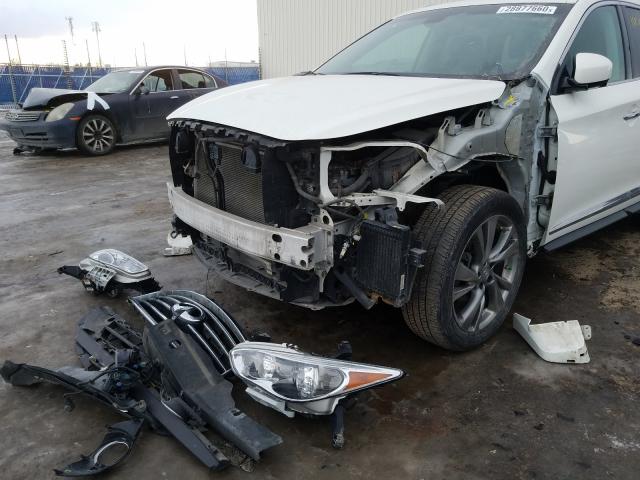 5N1AL0MM8DC309658 - 2013 INFINITI JX35  photo 10