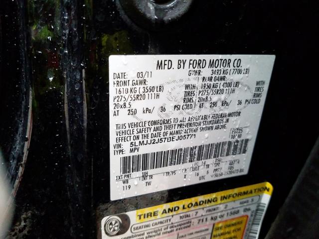 5LMJJ2J57BEJ05771 - 2011 LINCOLN NAVIGATOR  照片 10