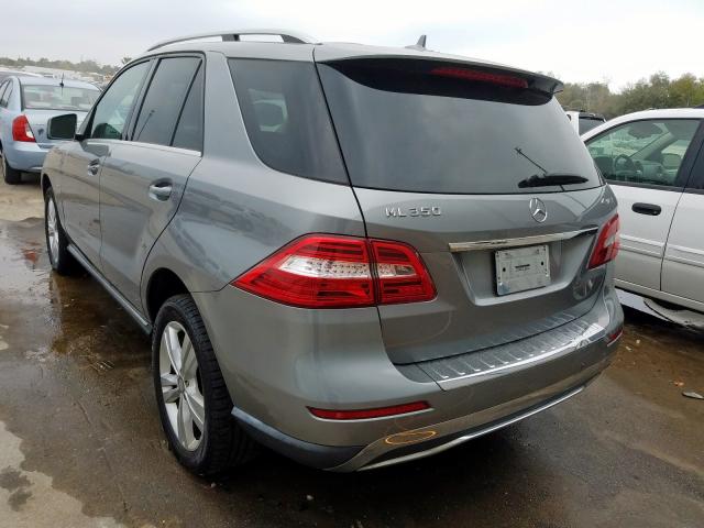 4JGDA5HB4CA026421 - 2012 MERCEDES-BENZ ML 350 4MATIC  photo 3