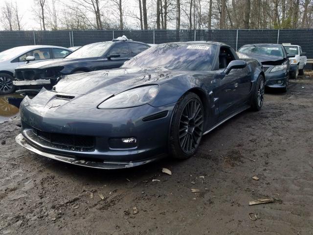 1G1YN2DT3A5800308 - 2010 CHEVROLET CORVETTE ZR-1  photo 2