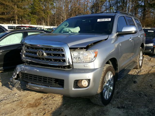 5TDYY5G16BS036850 - 2011 TOYOTA SEQUOIA PLATINUM  photo 2