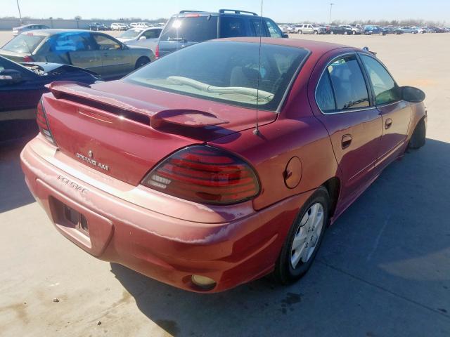 1G2NE52E95M191287 - 2005 PONTIAC GRAND AM SE  photo 4