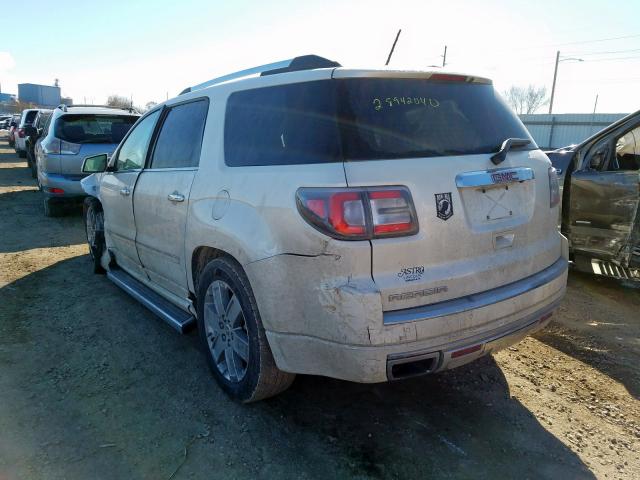 1GKKRTKD2FJ312604 - 2015 GMC ACADIA DENALI  photo 3