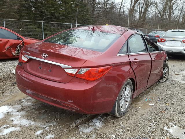 5NPEB4AC0BH308355 - 2011 HYUNDAI SONATA GLS  photo 4