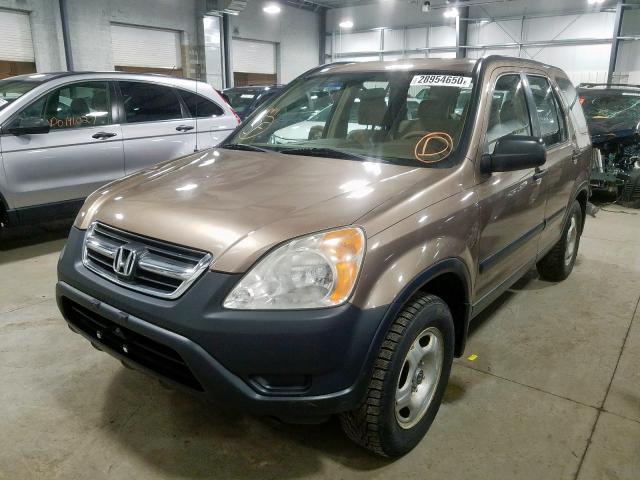 JHLRD78403C038880 - 2003 HONDA CR-V LX  photo 2