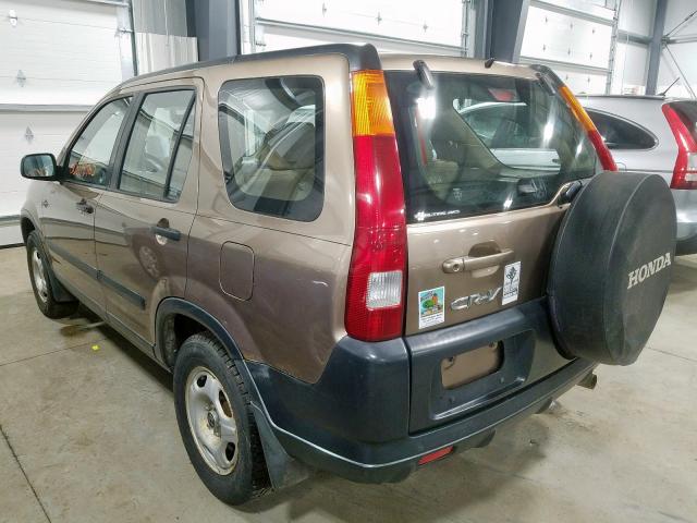 JHLRD78403C038880 - 2003 HONDA CR-V LX  photo 3