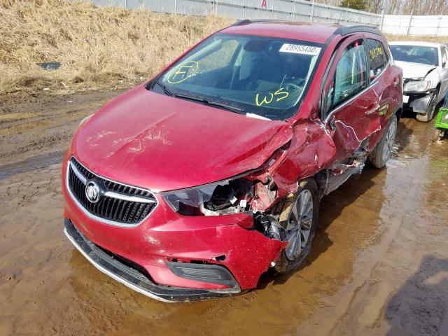 KL4CJESB1JB572619 - 2018 BUICK ENCORE PREFERRED  photo 2