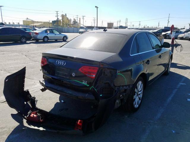 WAULK78K29N007986 - 2009 AUDI A4 3.2 QUATTRO  photo 4