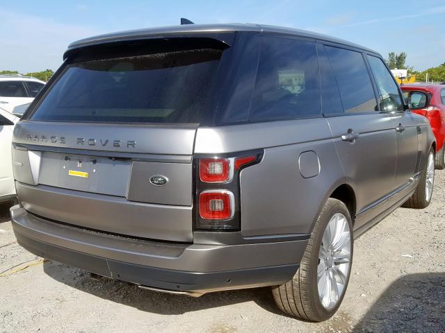 SALGV5RE0JA396463 - 2018 LAND ROVER RANGE ROVER AUTOBIOGRAPHY  photo 4
