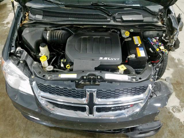 2C4RDGCG5CR378855 - 2012 DODGE GRAND CARAVAN SXT  photo 7