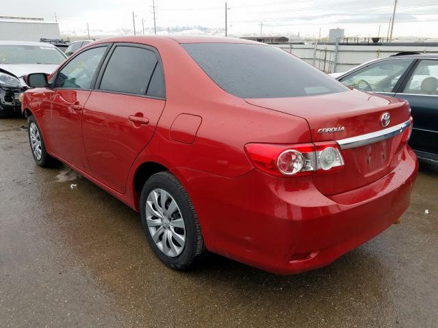 2T1BU4EE0CC916499 - 2012 TOYOTA COROLLA BASE  photo 3