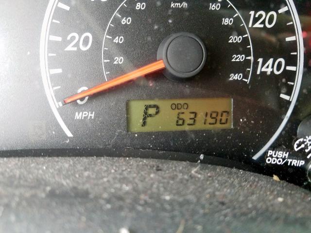 2T1BU4EE0CC916499 - 2012 TOYOTA COROLLA BASE  photo 8