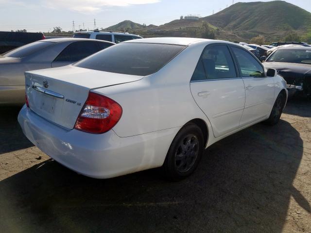 4T1BE32K14U343209 - 2004 TOYOTA CAMRY LE  photo 4