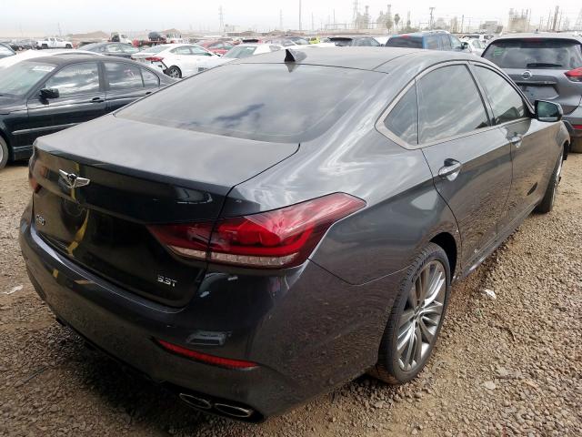 KMHGN4JB1KU291123 - 2019 GENESIS G80 BASE  photo 4