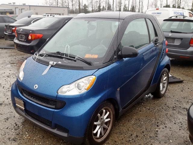 WMEEJ31X28K144697 - 2008 SMART FORTWO PURE  photo 2