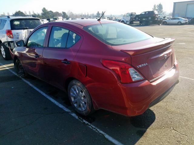 3N1CN7AP0HL846777 - 2017 NISSAN VERSA S  photo 3