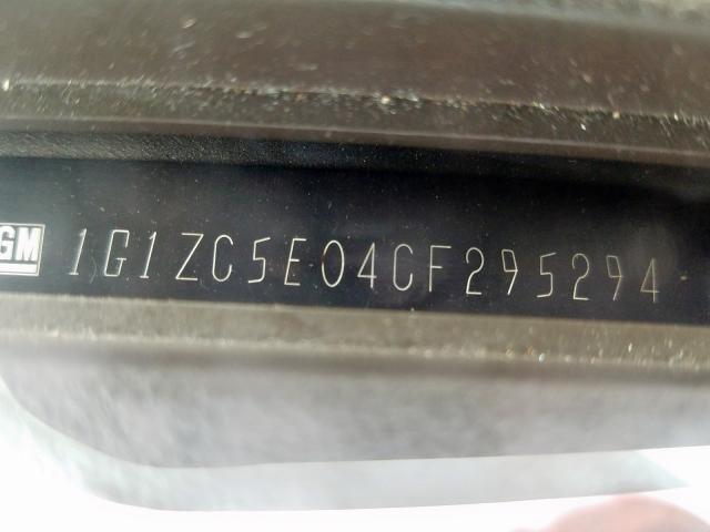 1G1ZC5E04CF295294 - 2012 CHEVROLET MALIBU 1LT  照片 10