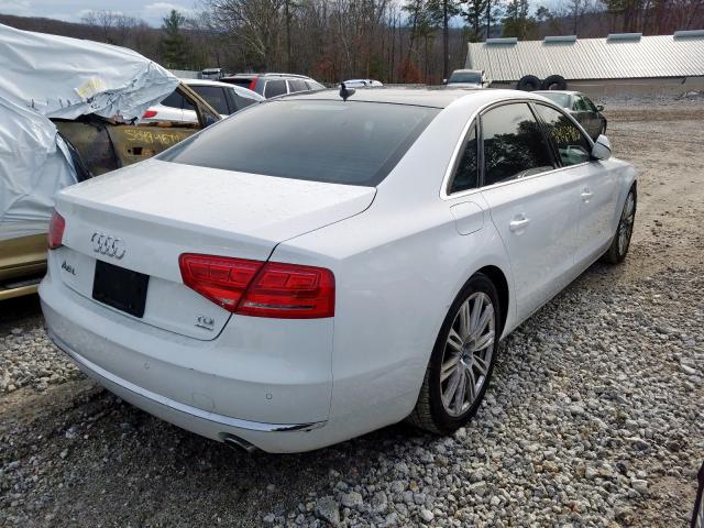 WAURMAFD4EN004877 - 2014 AUDI A8 L TDI QUATTRO  photo 4