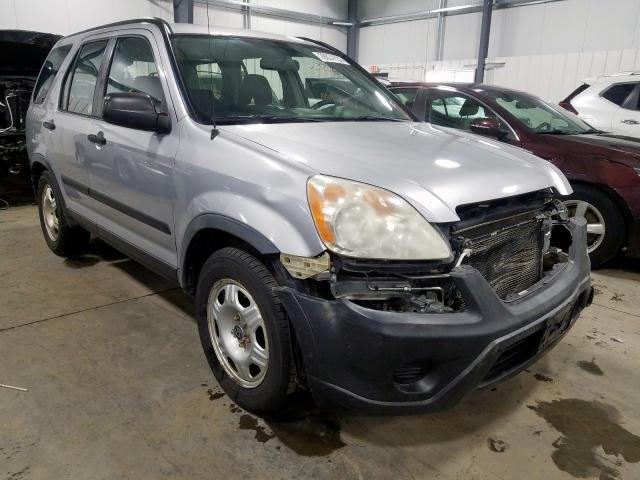 JHLRD68555C009624 - 2005 HONDA CR-V LX  photo 1