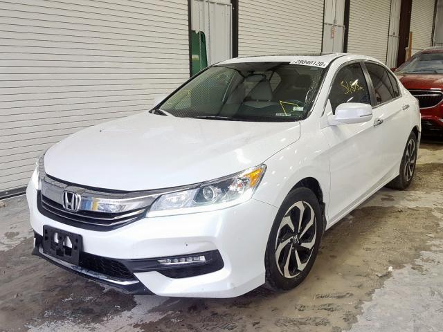 1HGCR2F72GA033879 - 2016 HONDA ACCORD EX  photo 2