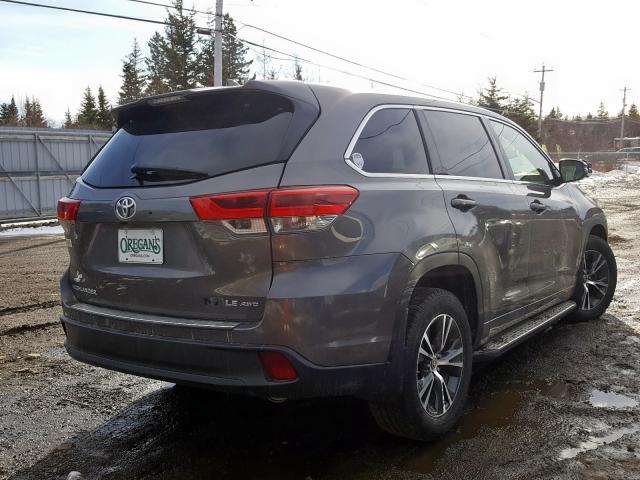 5TDBZRFH3JS816618 - 2018 TOYOTA HIGHLANDER LE  photo 4