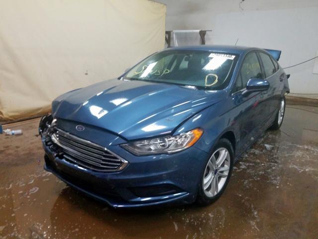 3FA6P0HD2JR256449 - 2018 FORD FUSION SE  photo 2