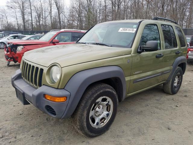 1J4GL48KX4W231200 - 2004 JEEP LIBERTY SPORT  photo 2