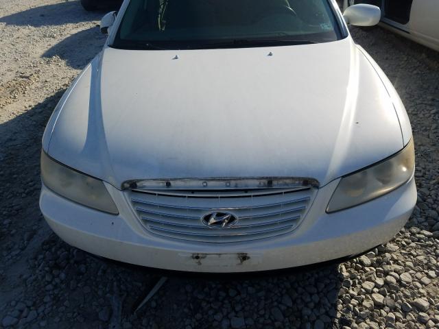 KMHFC46F66A070153 - 2006 HYUNDAI AZERA SE  photo 7