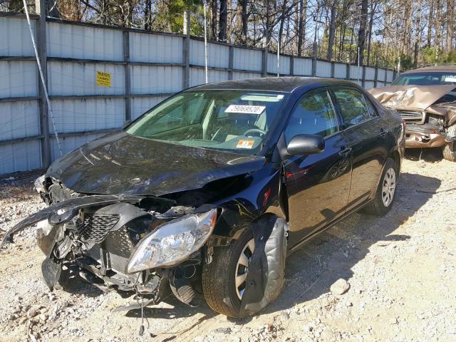 2T1BU4EE4AC263902 - 2010 TOYOTA COROLLA BASE  photo 2