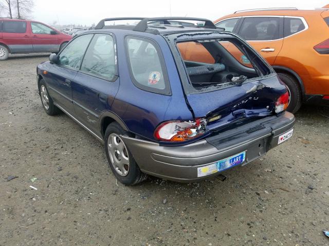 JF1GF4857VH813600 - 1997 SUBARU IMPREZA OUTBACK  photo 3