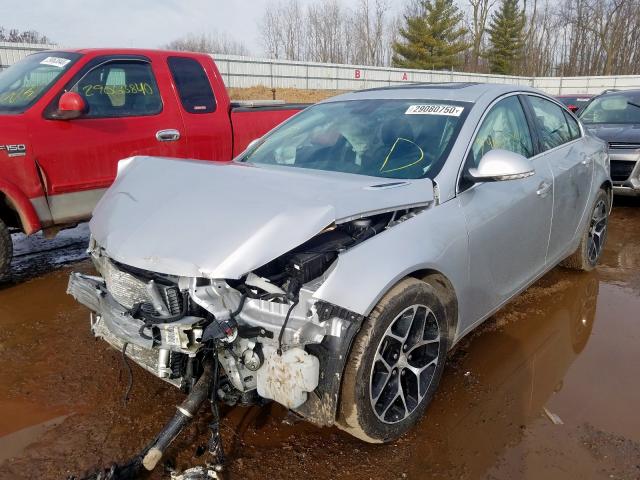 2G4GL5EX4H9126853 - 2017 BUICK REGAL SPORT TOURING  photo 2