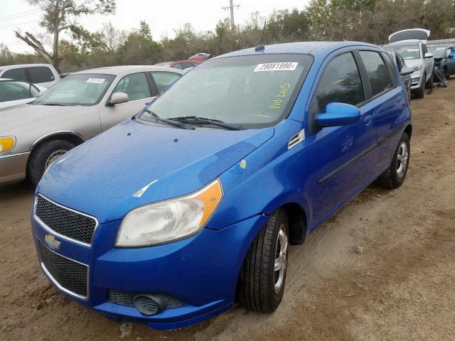 KL1TD6DE9AB117776 - 2010 CHEVROLET AVEO LS  ფოტო 2
