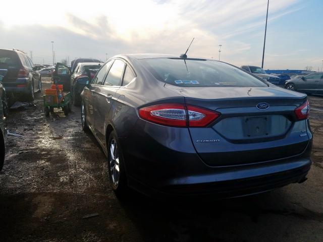 3FA6P0HD9ER389778 - 2014 FORD FUSION SE  photo 3