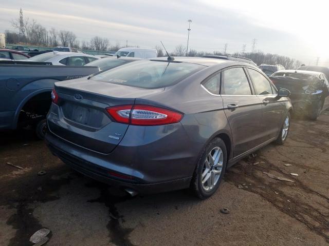 3FA6P0HD9ER389778 - 2014 FORD FUSION SE  photo 4