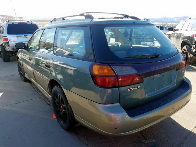 4S3BH675016647955 - 2001 SUBARU LEGACY OUTBACK AWP  照片 3