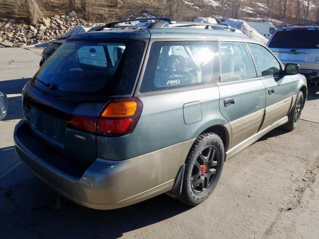 4S3BH675016647955 - 2001 SUBARU LEGACY OUTBACK AWP  照片 4