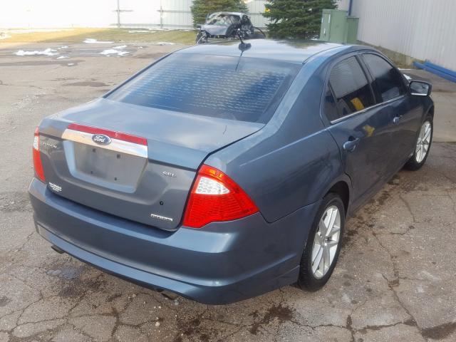 3FAHP0JG3CR295485 - 2012 FORD FUSION SEL  photo 4