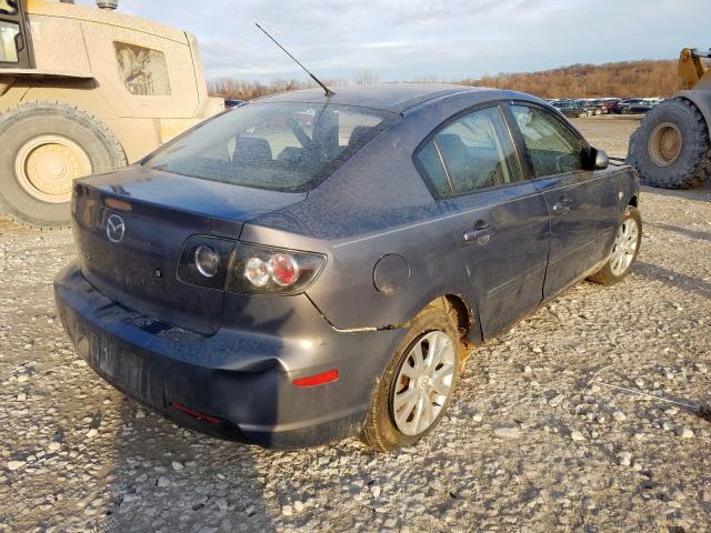 JM1BK32F081796650 - 2008 MAZDA 3 I  photo 4