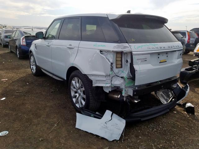 SALWR2VF8GA584637 - 2016 LAND ROVER RANGE ROVER SPORT HSE  photo 3