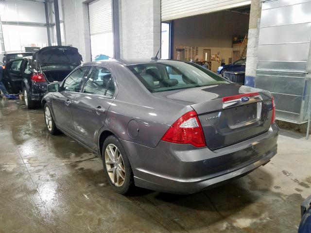 3FAHP0JA9CR156148 - 2012 FORD FUSION SEL  photo 3