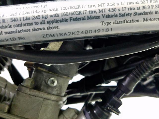 ZDM1RA2K24B049181 - 2004 DUCATI M600  photo 20