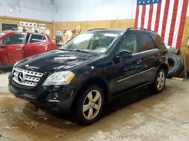 4JGBB8GB5BA705720 - 2011 MERCEDES-BENZ ML 350 4MATIC  photo 2