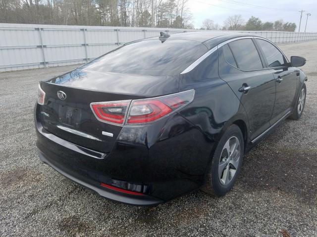 KNAGM4AD1E5067273 - 2014 KIA OPTIMA HYBRID  photo 4