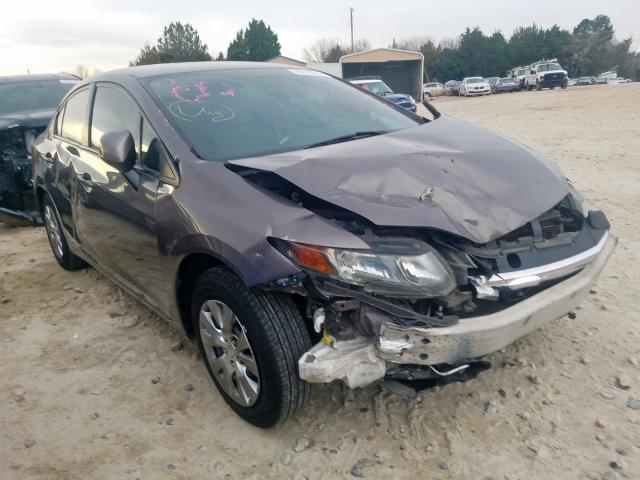 2HGFB2F57CH592209 - 2012 HONDA CIVIC LX  photo 1