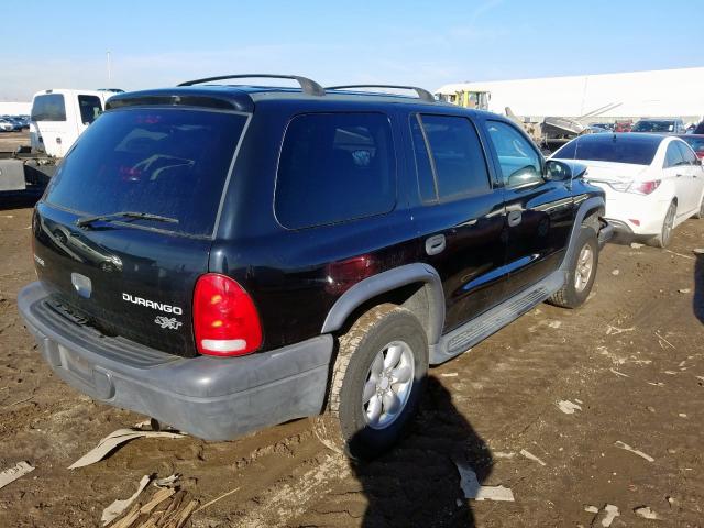 1D4HS38N03F588758 - 2003 DODGE DURANGO SPORT  photo 4