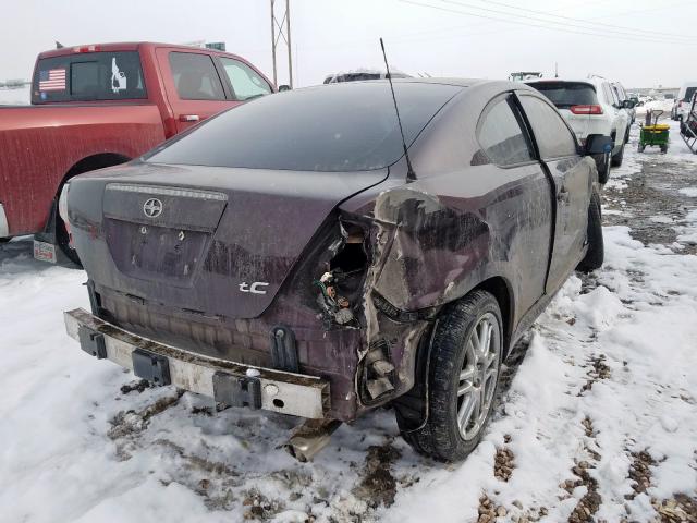JTKDE167480270835 - 2008 TOYOTA SCION TC  ფოტო 4