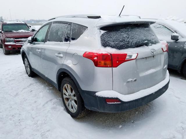 2T3DFREV7EW175891 - 2014 TOYOTA RAV4 LIMITED  photo 3