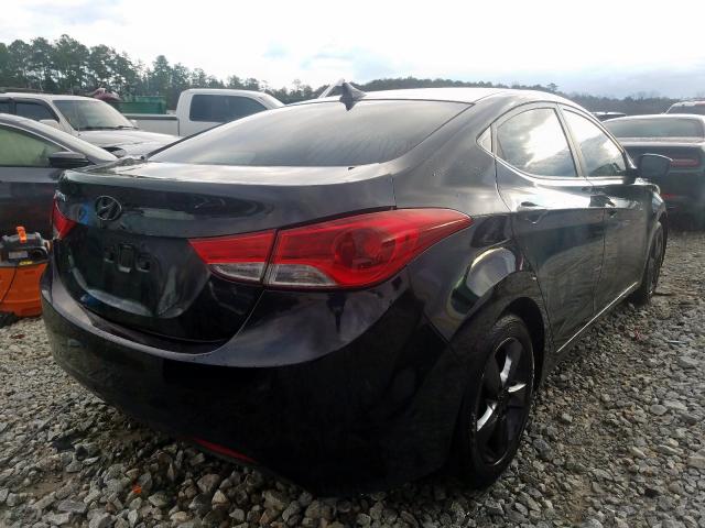 5NPDH4AE6CH093822 - 2012 HYUNDAI ELANTRA GLS  photo 4