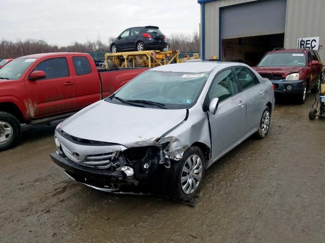 2T1BU4EE5DC057850 - 2013 TOYOTA COROLLA BASE  photo 2