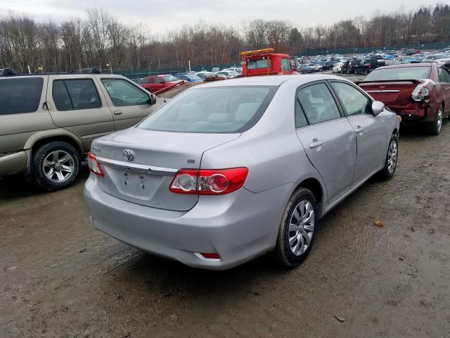 2T1BU4EE5DC057850 - 2013 TOYOTA COROLLA BASE  photo 4